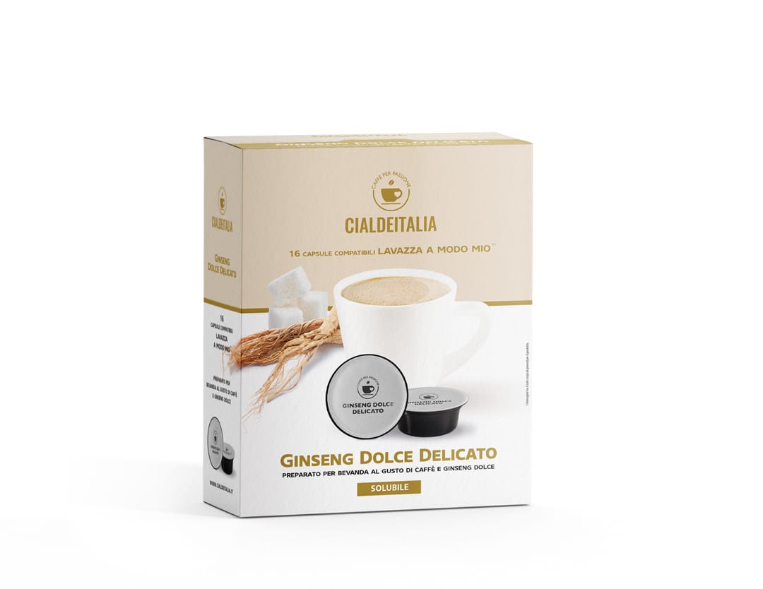 Ginseng Dolce Delicato Compatibile Lavazza A Modo Mio Cialdeitalia