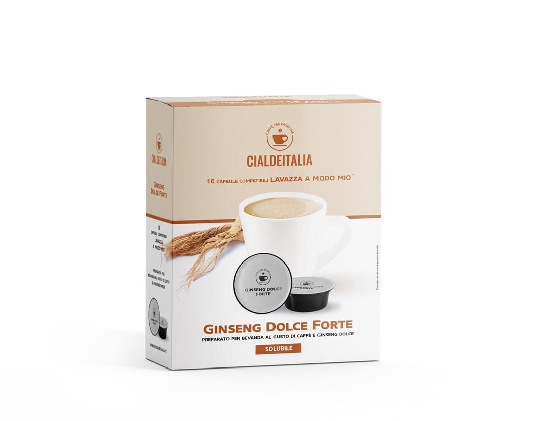 Ginseng Dolce Forte Compatibile Lavazza A Modo Mio Cialdeitalia