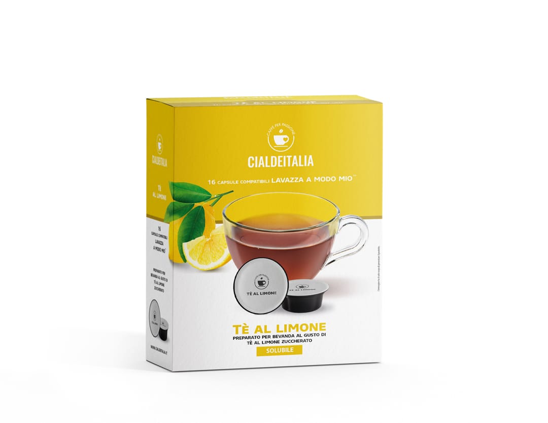 Tè al Limone Compatibile Lavazza A Modo Mio Cialdeitalia