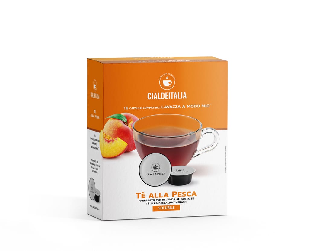 Tè alla Pesca Compatibile Lavazza A Modo Mio Cialdeitalia