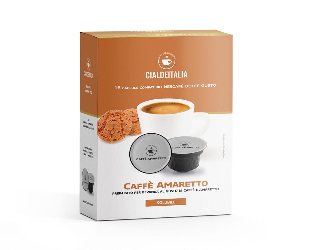 Caffè Amaretto Compatibile Nescafé Dolce Gusto Cialdeitalia