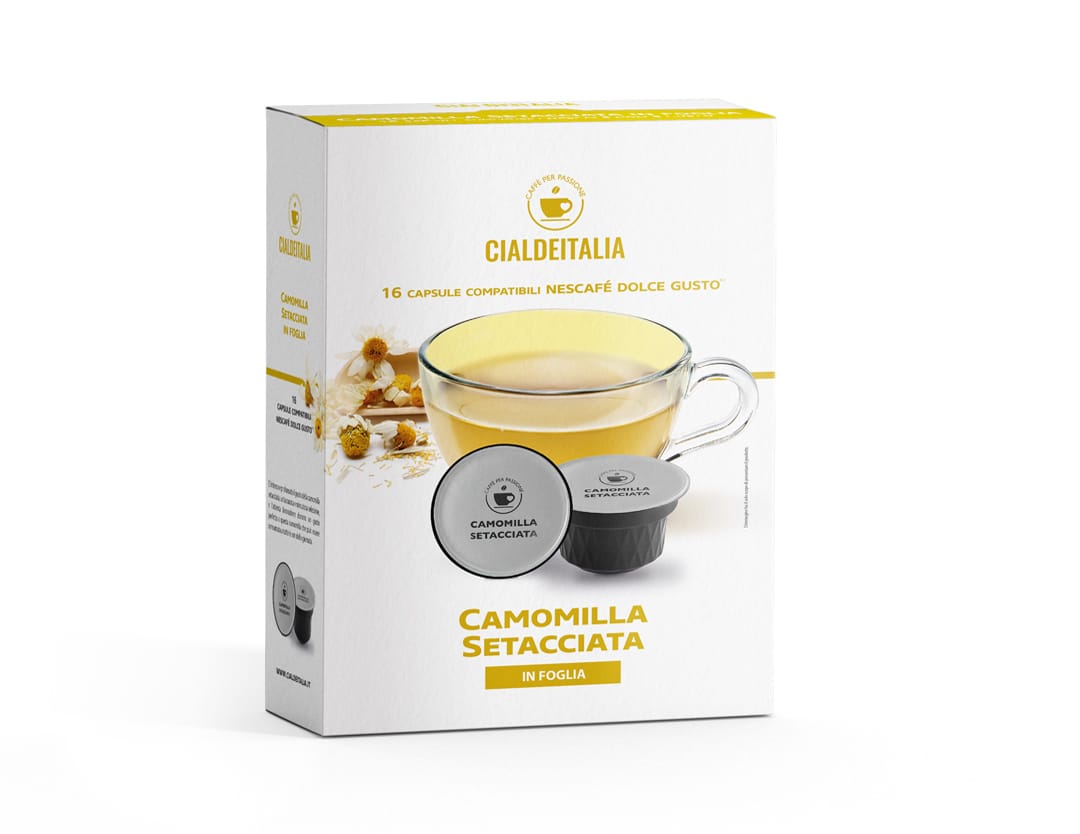 Camomilla Setacciata in foglia Compatibile Nescafé Dolce Gusto Cialdeitalia