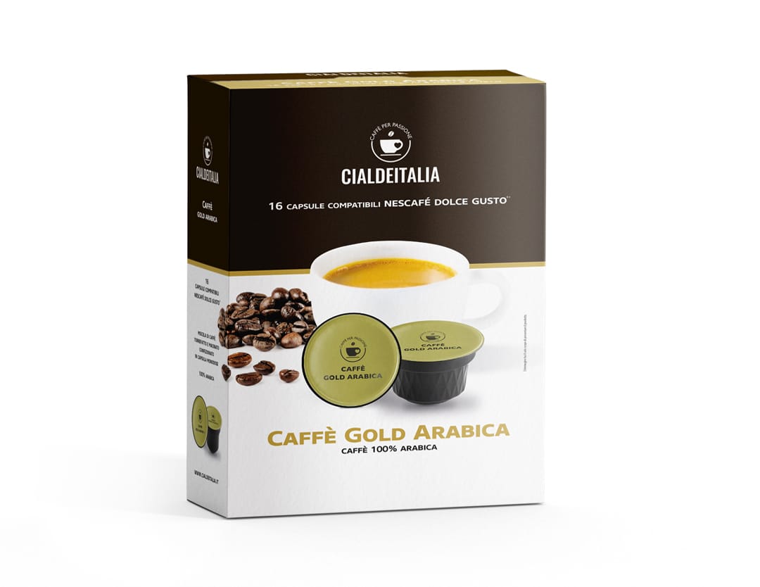 Caffè Gold Arabica Compatibile Nescafé Dolce Gusto Cialdeitalia