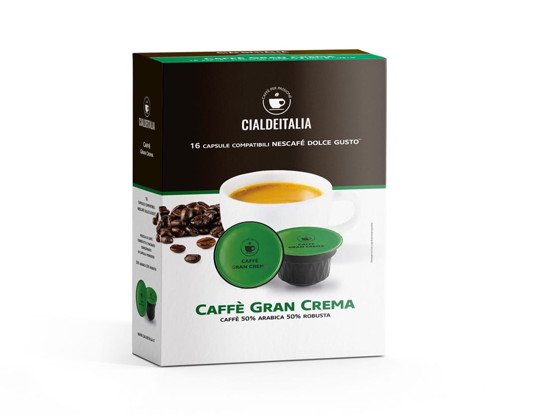 Caffè Gran crema Compatibile Nescafé Dolce Gusto Cialdeitalia