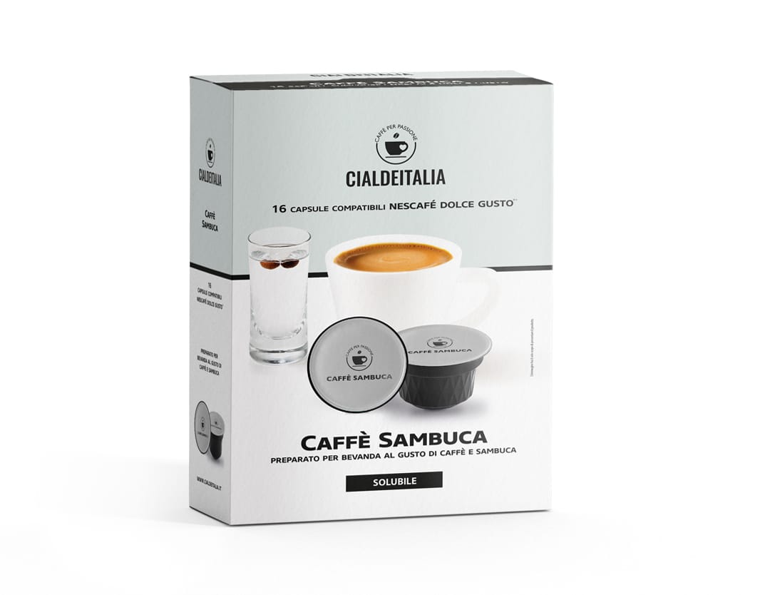 Caffè Sambuca Compatibile Nescafé Dolce Gusto Cialdeitalia