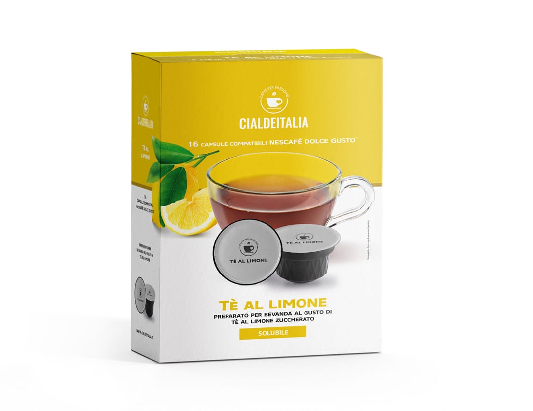 Tè al Limone Compatibile Nescafé Dolce Gusto Cialdeitalia