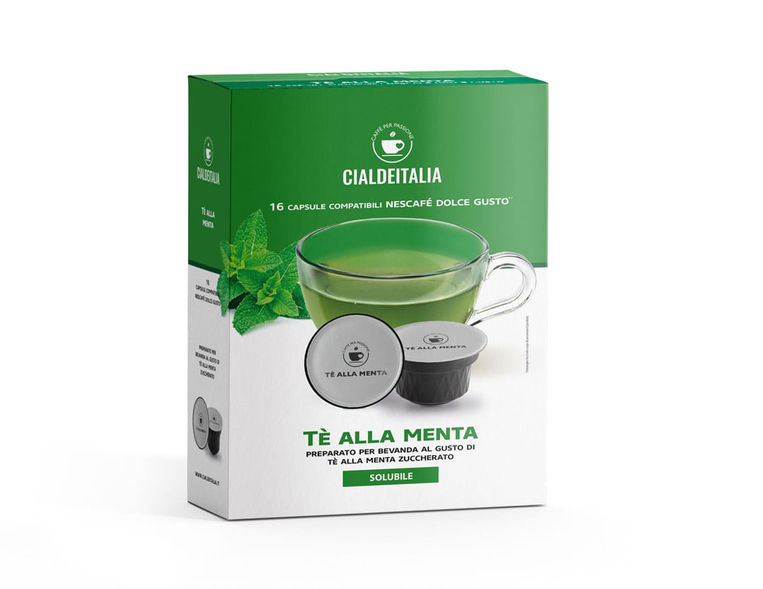 Tè alla Menta Compatibile Nescafé Dolce Gusto Cialdeitalia