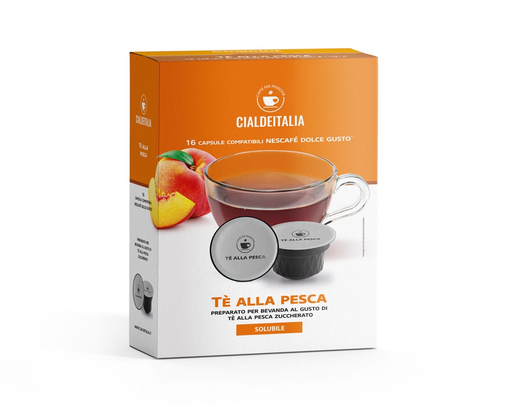 Tè alla Pesca Compatibile Nescafé Dolce Gusto Cialdeitalia