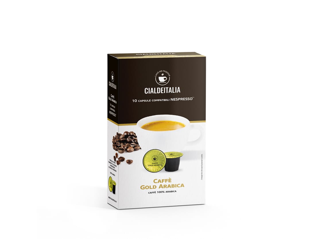 Caffè Gold Arabica Compatibile Nespresso Cialdeitalia