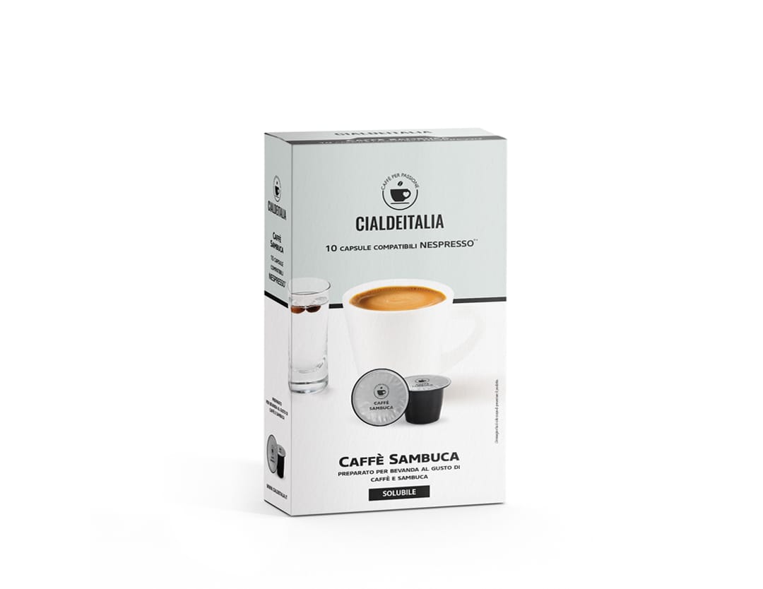 Caffè Sambuca Compatibile Nespresso Cialdeitalia