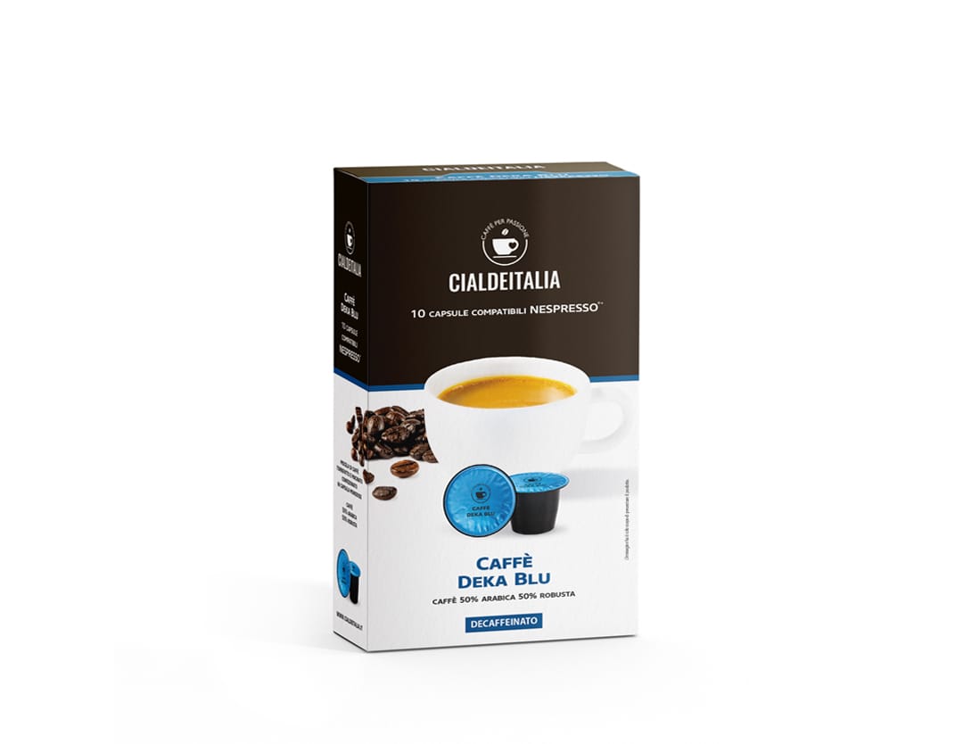 Caffè Deka Blu - Decaffeinato Compatibile Nespresso Cialdeitalia