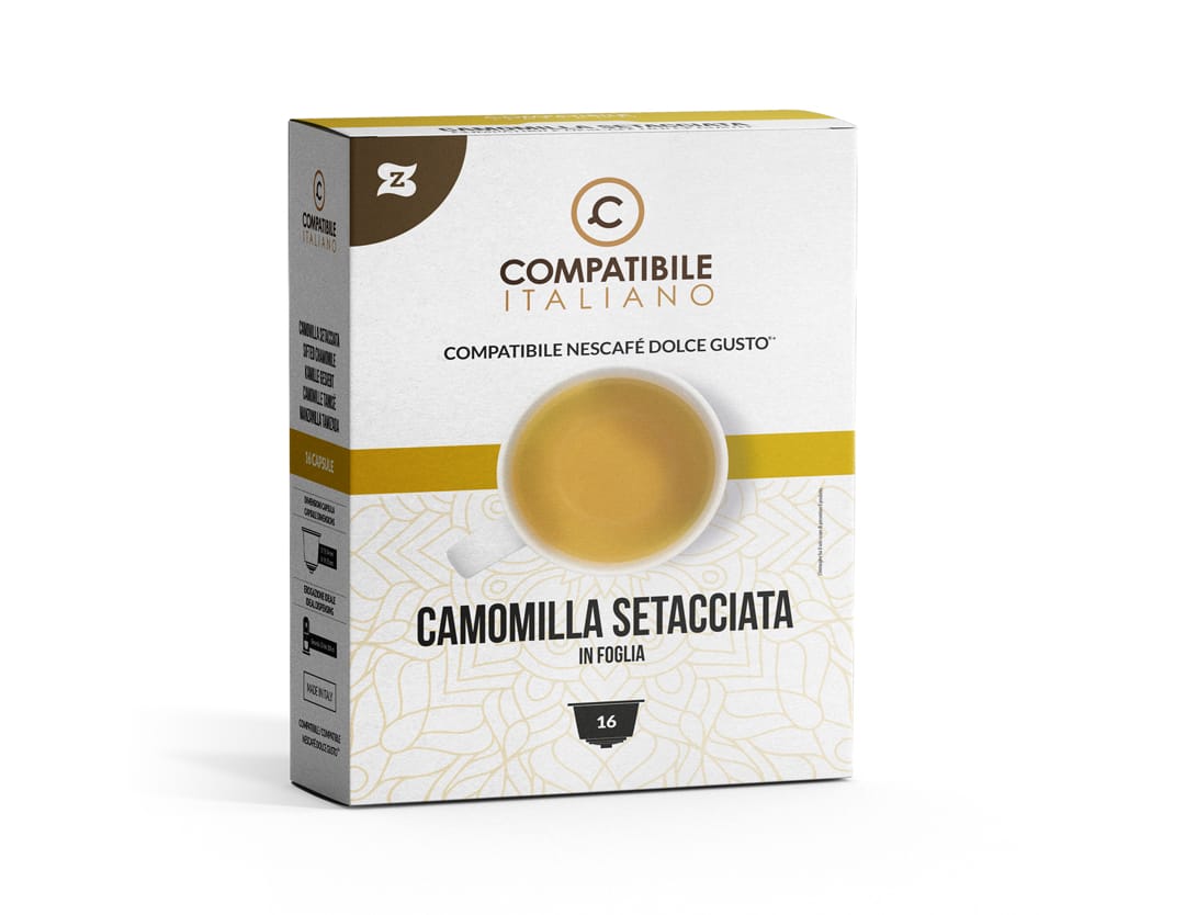Camomilla Setacciata in foglia - 16 capsule Camomilla Setacciata in foglia - 16 capsule
