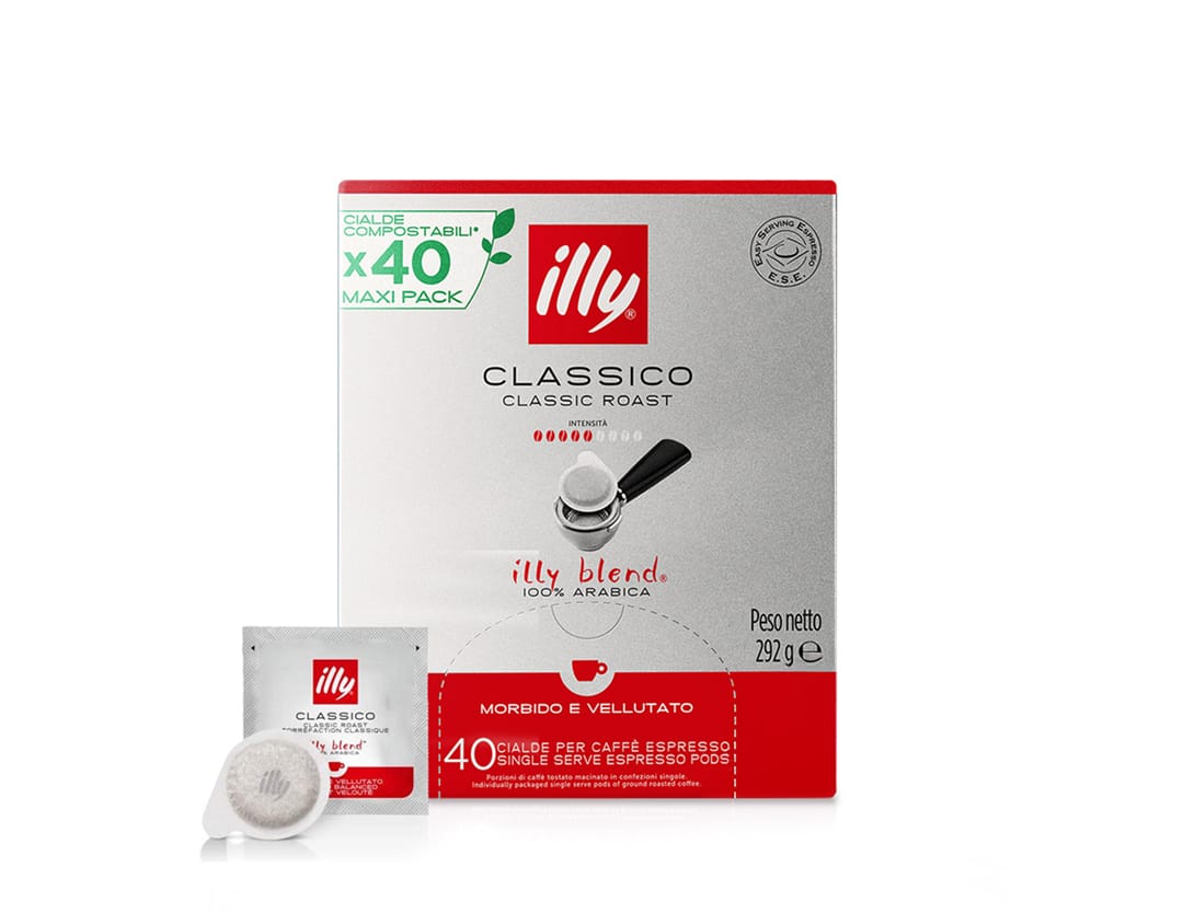 Caffè Gusto Classico Cialda Carta ESE 44mm Illy