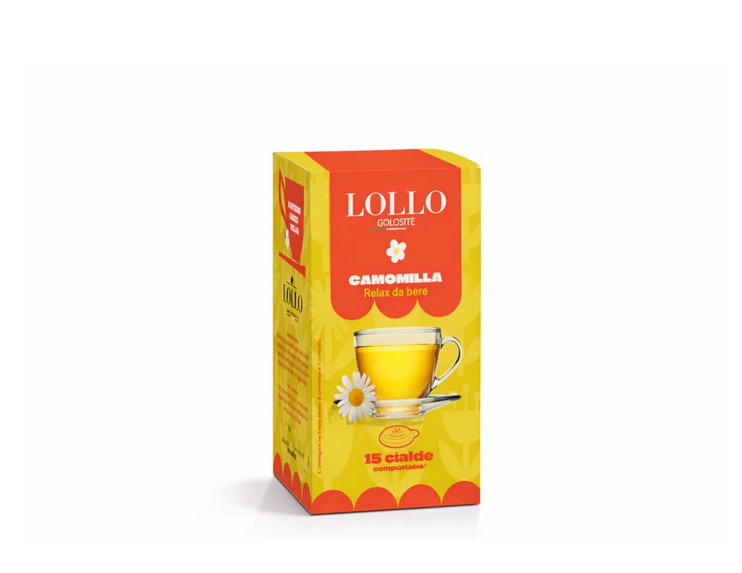 Camomilla in Foglia Cialda Carta ESE 44mm Lollo Caffè