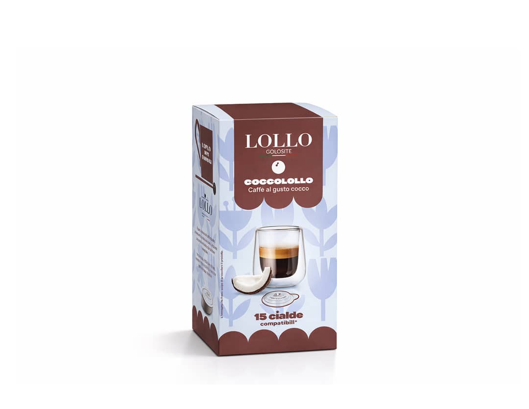 Coccolollo Cialda Carta ESE 44mm Lollo Caffè