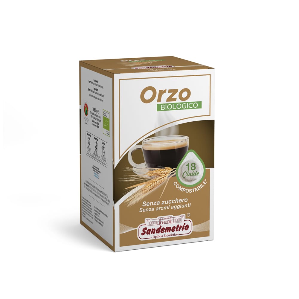 Orzo Biologico Cialda Carta ESE 44mm Sandemetrio Orzo Biologico Cialda Carta ESE 44mm Sandemetrio