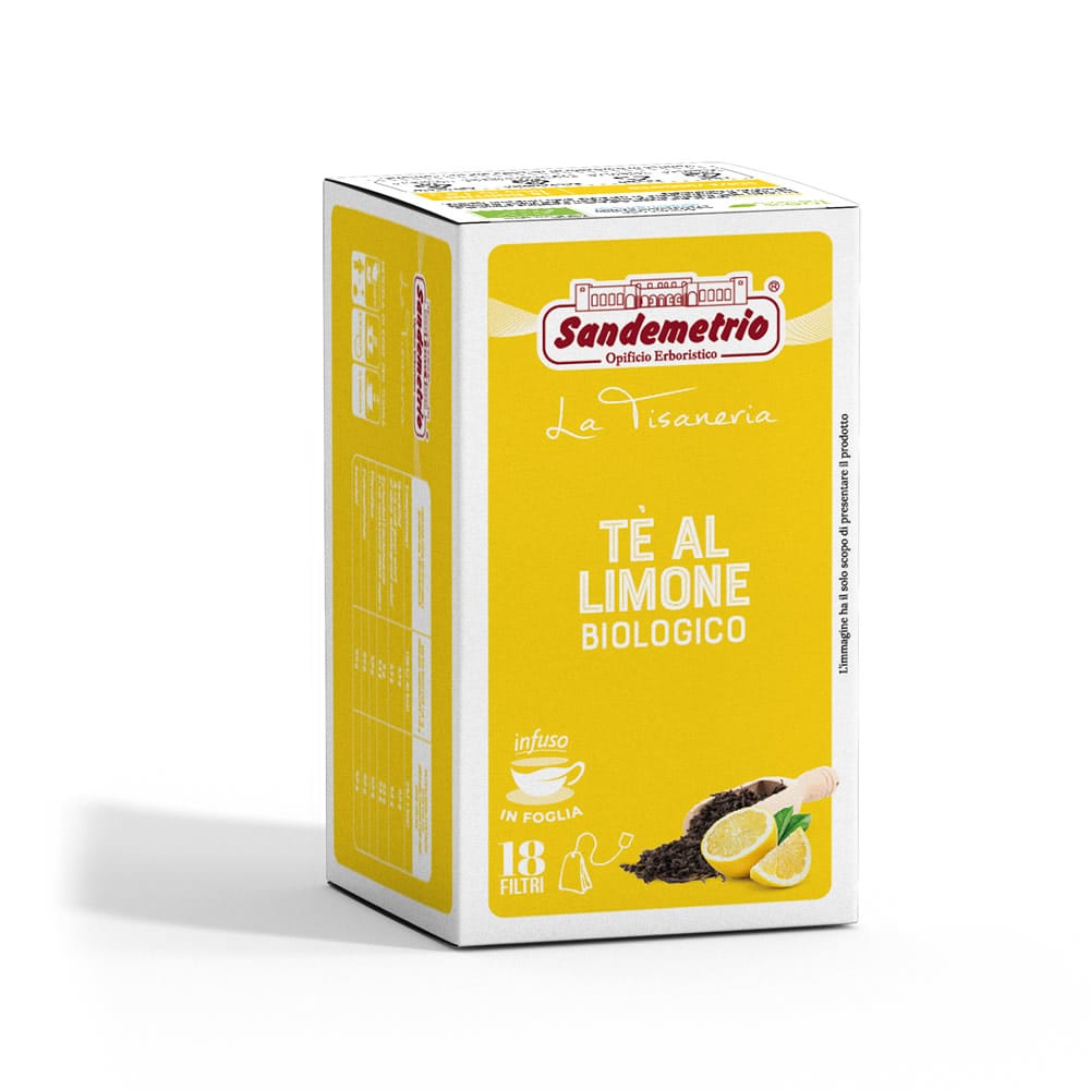 Tè al Limone Bio Filtri Sandemetrio Tè al Limone Bio Filtri Sandemetrio