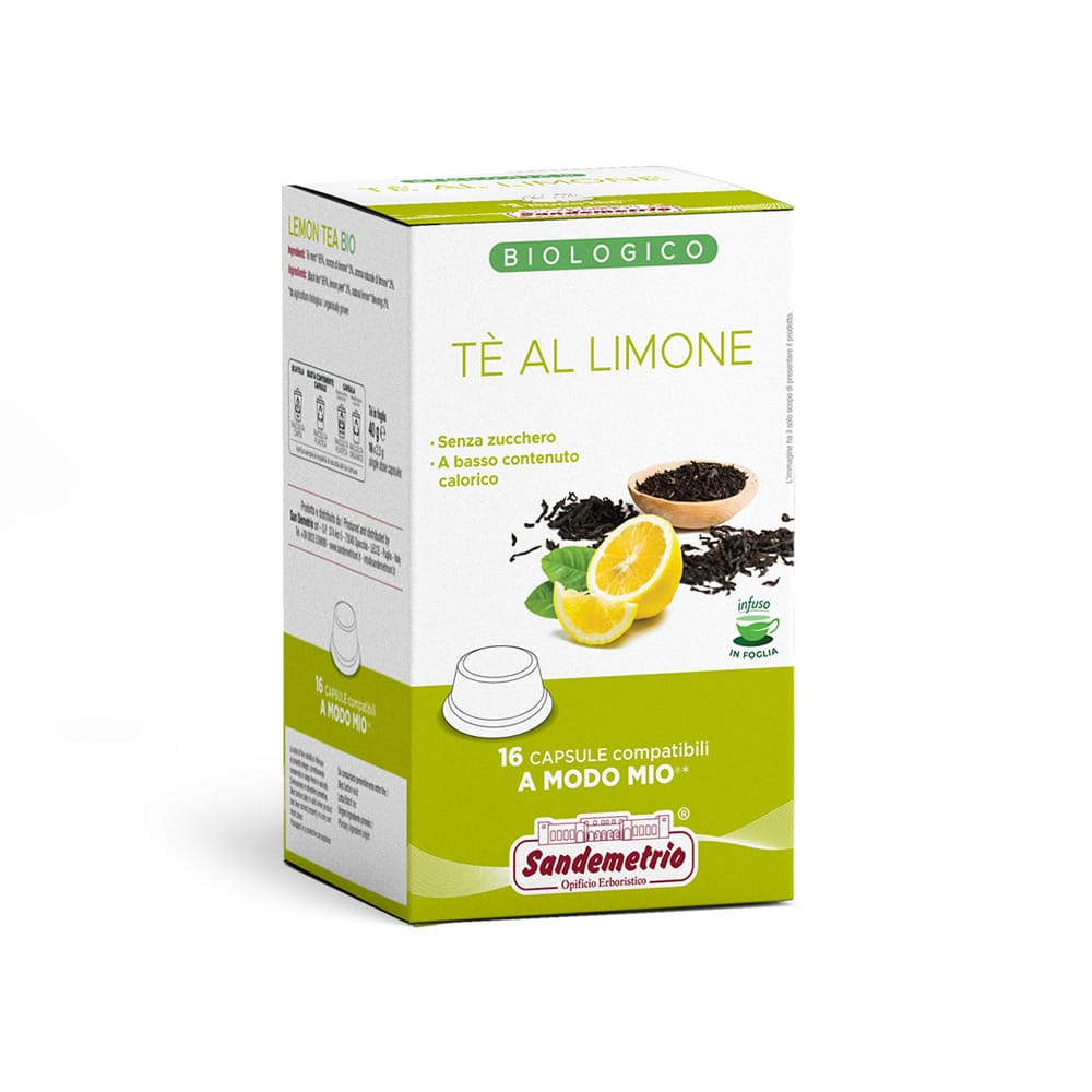 Tè al Limone Compatibile Lavazza A Modo Mio Sandemetrio Tè al Limone Compatibile Lavazza A Modo Mio Sandemetrio