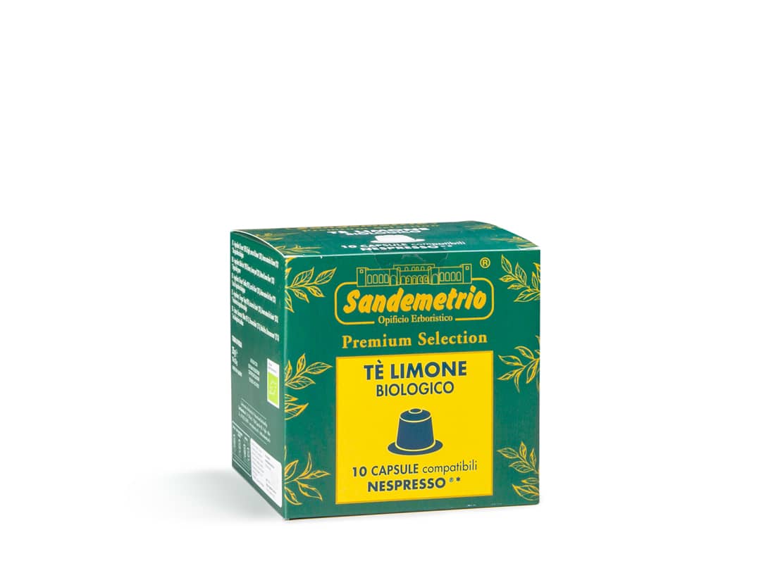 Tè al Limone Bio Compatibile Nespresso Sandemetrio