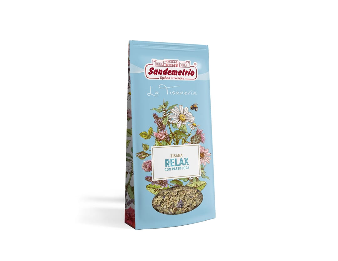 Tisana Ansio Relax con Passiflora Tè e Tisane Sfuse Sandemetrio